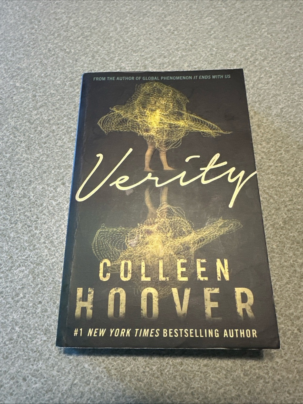 Hachette Verity by Colleen Hoover - Black and Gold Hardcover